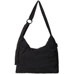 Mini Slouchy Bag Women Crescent Sling Purse Adjustable Strap Foldable Nylon Bag